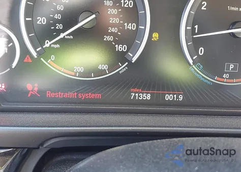 2014 BMW 528I z USA, uszkodzony, nr VIN WBA5A5C50ED506531